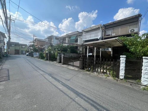 京都市伏見区淀樋爪町の新築一戸建ての現地