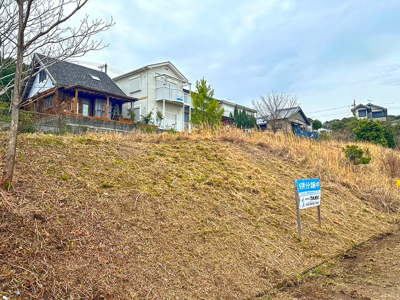 和歌山県東牟婁郡那智勝浦町大字狗子ノ川建築条件無し土地の現地