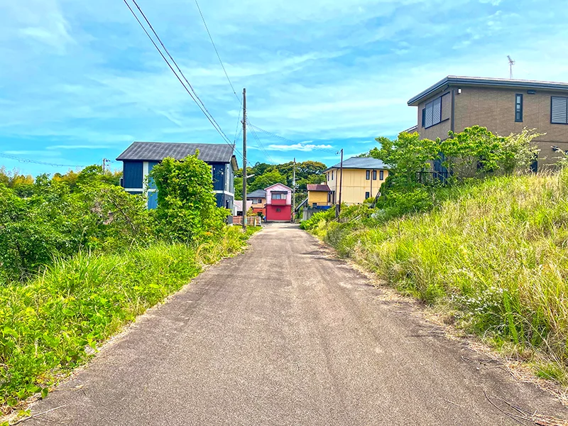 和歌山県東牟婁郡那智勝浦町大字狗子ノ川建築条件無し土地の現地
