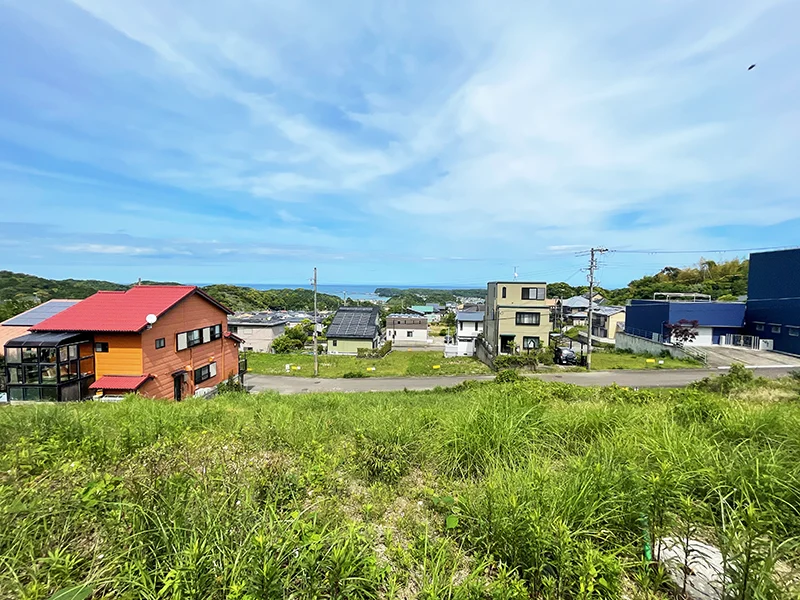 和歌山県東牟婁郡那智勝浦町大字狗子ノ川建築条件無し土地の現地