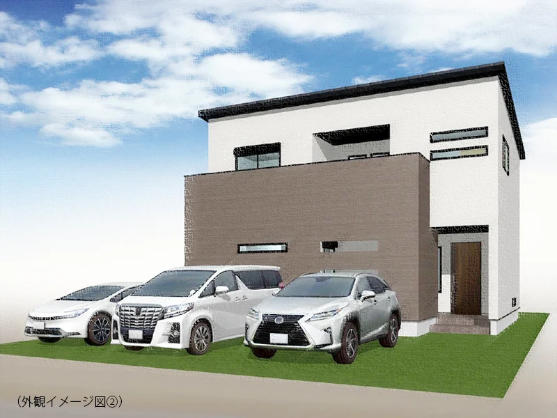 奈良県生駒郡平群町吉新３丁目（全４区画）建築条件付き土地の外観イメージ図