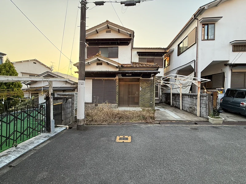 大阪市旭区中宮５丁目　建築条件付き売り土地の現地写真
