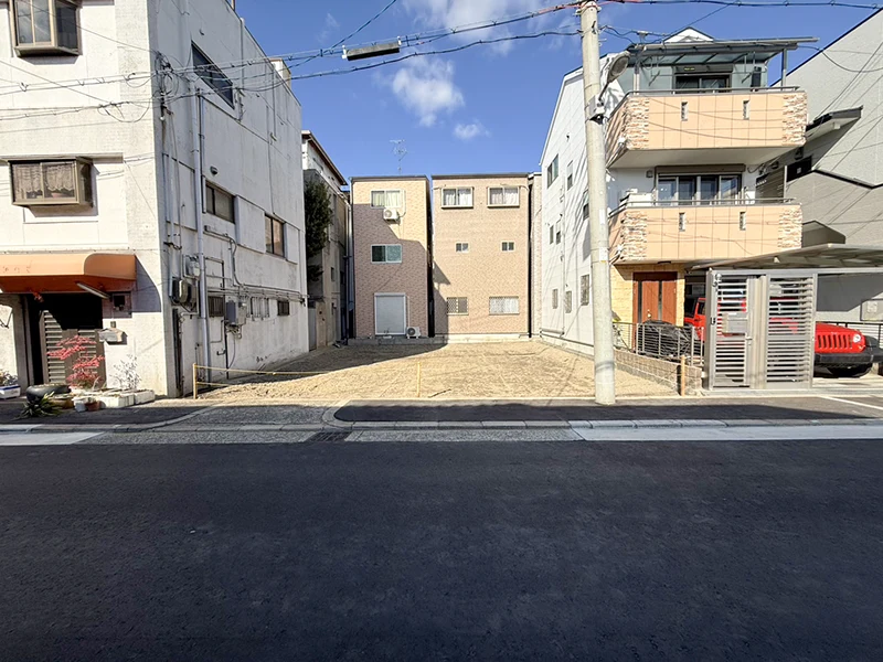 大阪市東成区深江南２丁目　建築条件付き売り土地の現地写真
