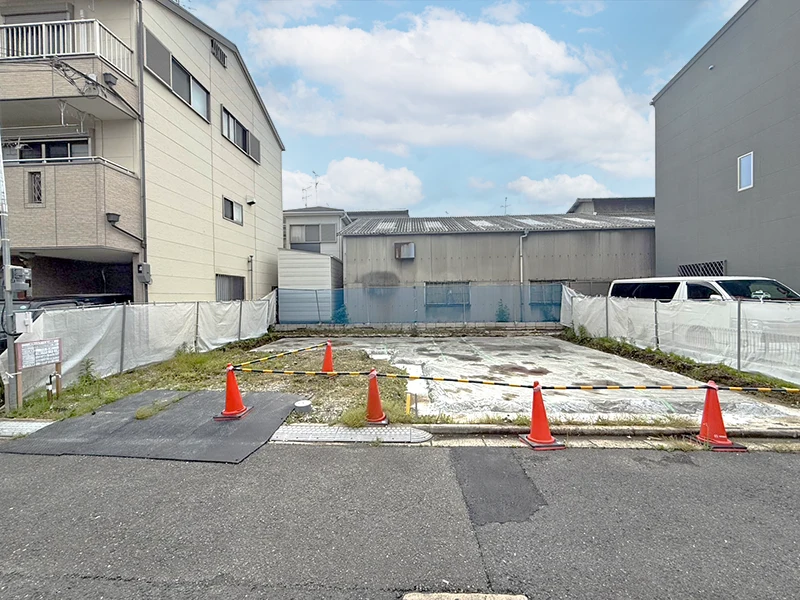 東大阪市寿町３丁目　建築条件付き売り土地の現地写真