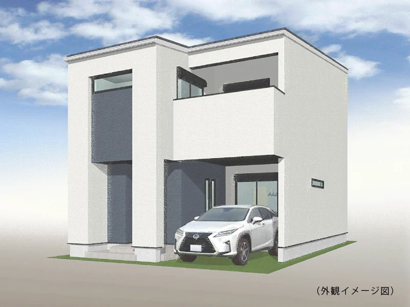 東大阪市西石切町３丁目建築条件付き土地の外観イメージ図