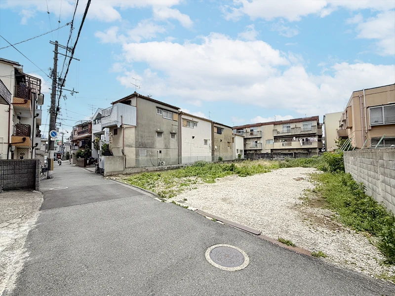 東大阪市太平寺２丁目（全５区画）建築条件付き土地の現地