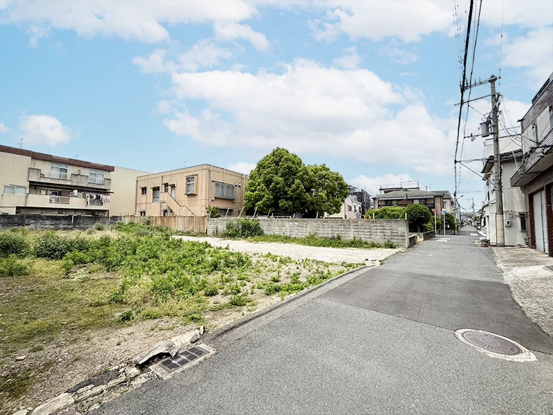 東大阪市太平寺２丁目（全５区画）建築条件付き土地の現地