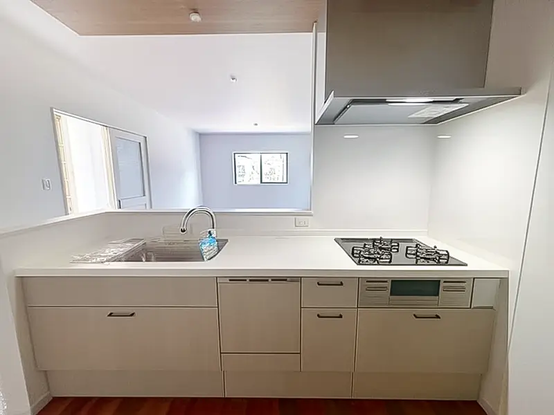 大阪市生野区舎利寺１丁目の新築一戸建てのキッチン