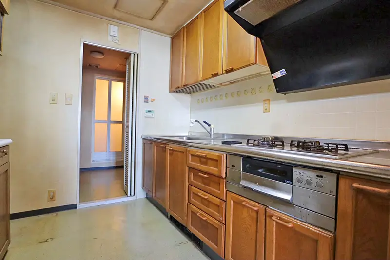 シティコーポ朝潮（3LDK）中古マンションのキッチン