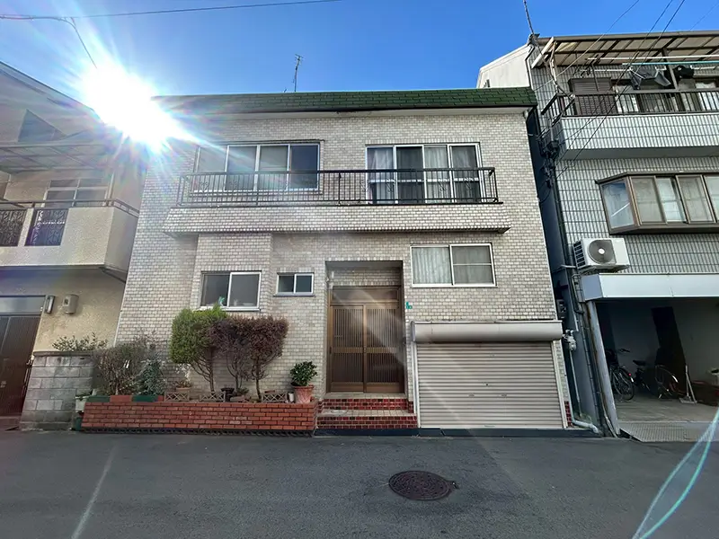 港区池島２丁目（全１区画）建築条件付き売り土地の現地