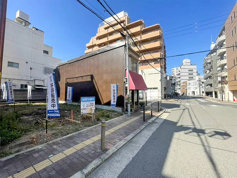 大阪市港区夕凪２丁目の新築一戸建ての現地