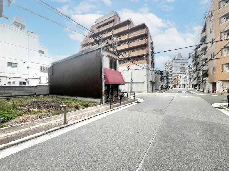 大阪市港区夕凪２丁目の新築一戸建ての現地