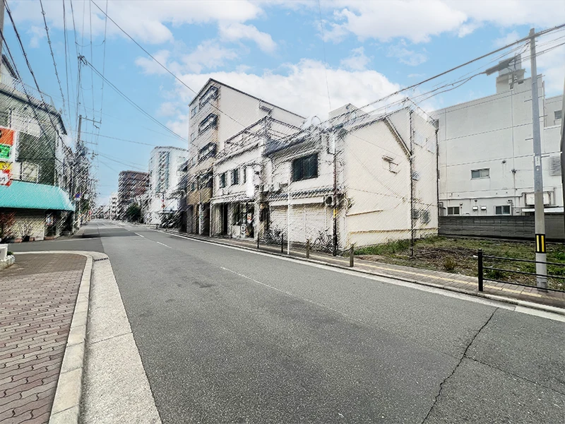 大阪市港区夕凪２丁目の新築一戸建ての現地