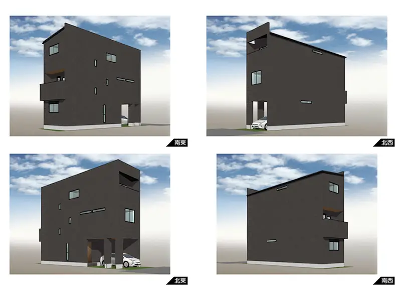 寝屋川市黒原橘町建築条件付き土地の外観イメージ図