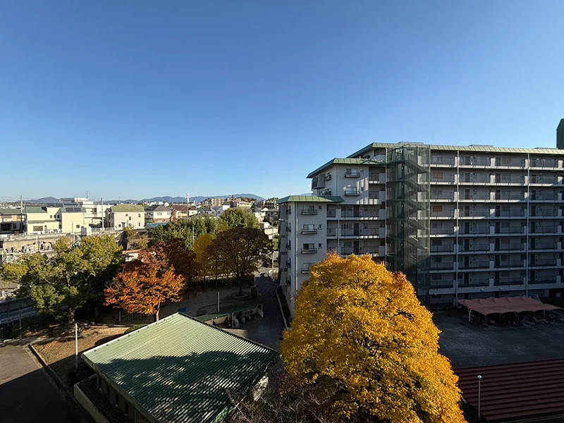 南海狭山コーポ２号棟（4LDK）中古マンションのバルコニー