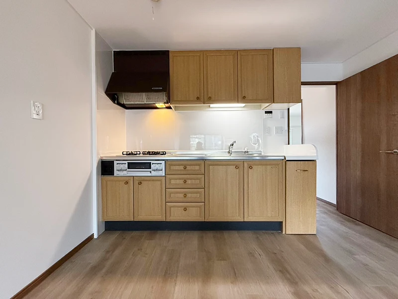 南海狭山コーポ２号棟（4LDK）中古マンションのキッチン