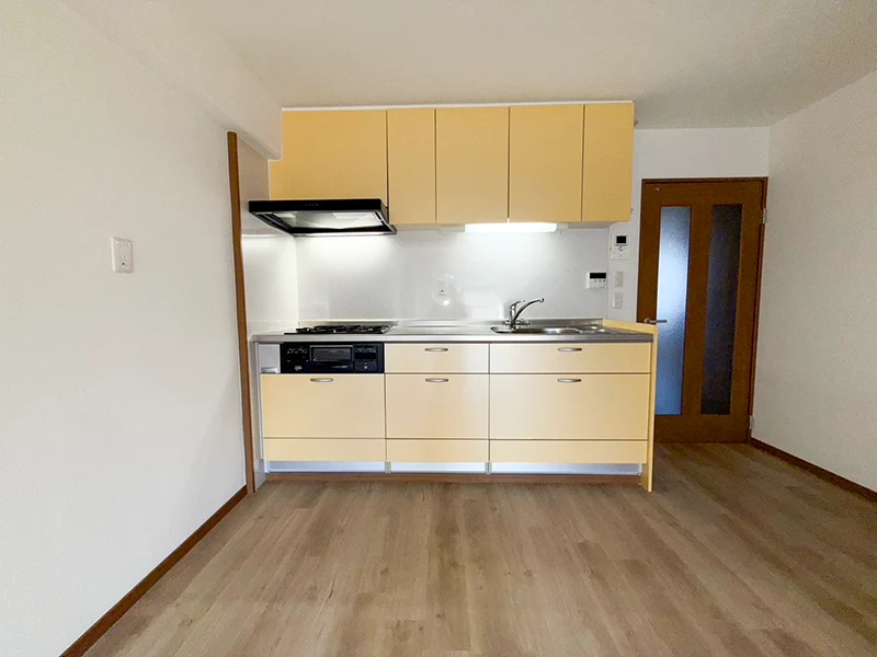 南海狭山コーポ２号棟（4LDK）中古マンションのキッチン