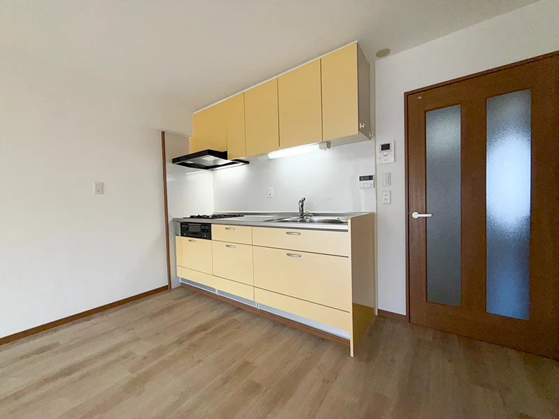 南海狭山コーポ２号棟（4LDK）中古マンションのキッチン