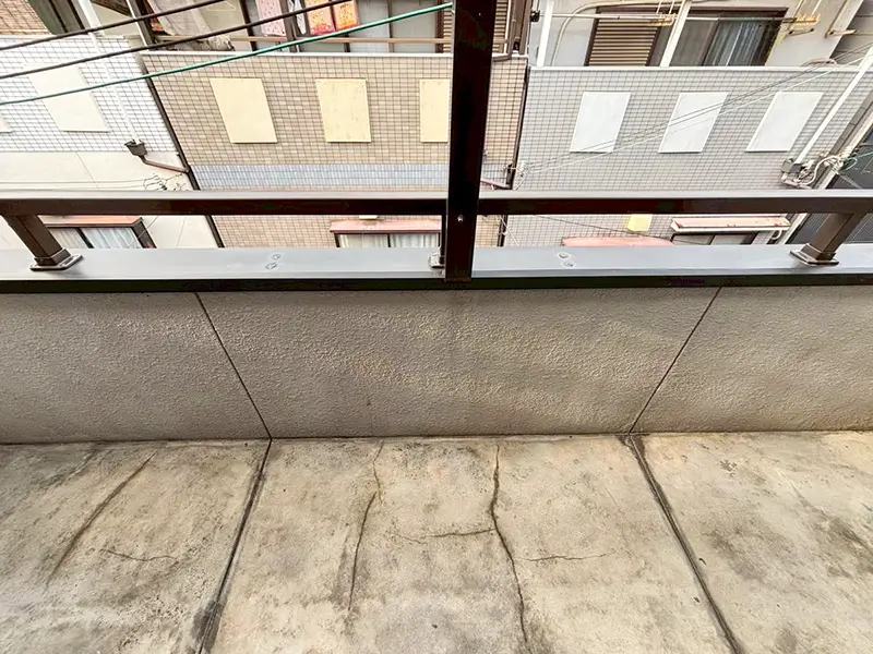 大阪市大正区泉尾４丁目の中古一戸建てのバルコニー