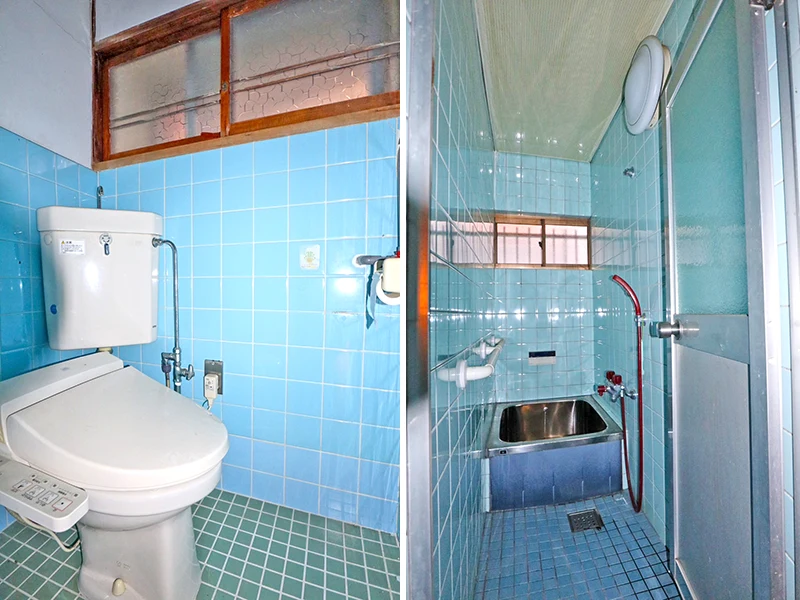 大阪府守口市佐太中町4丁目 高利回り投資向け中古戸建（3DK）の水回り