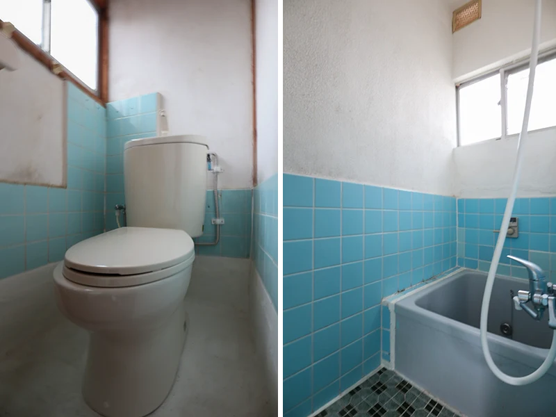 大阪府寝屋川市打上南町 高利回り投資向け中古戸建（3DK）の水回り