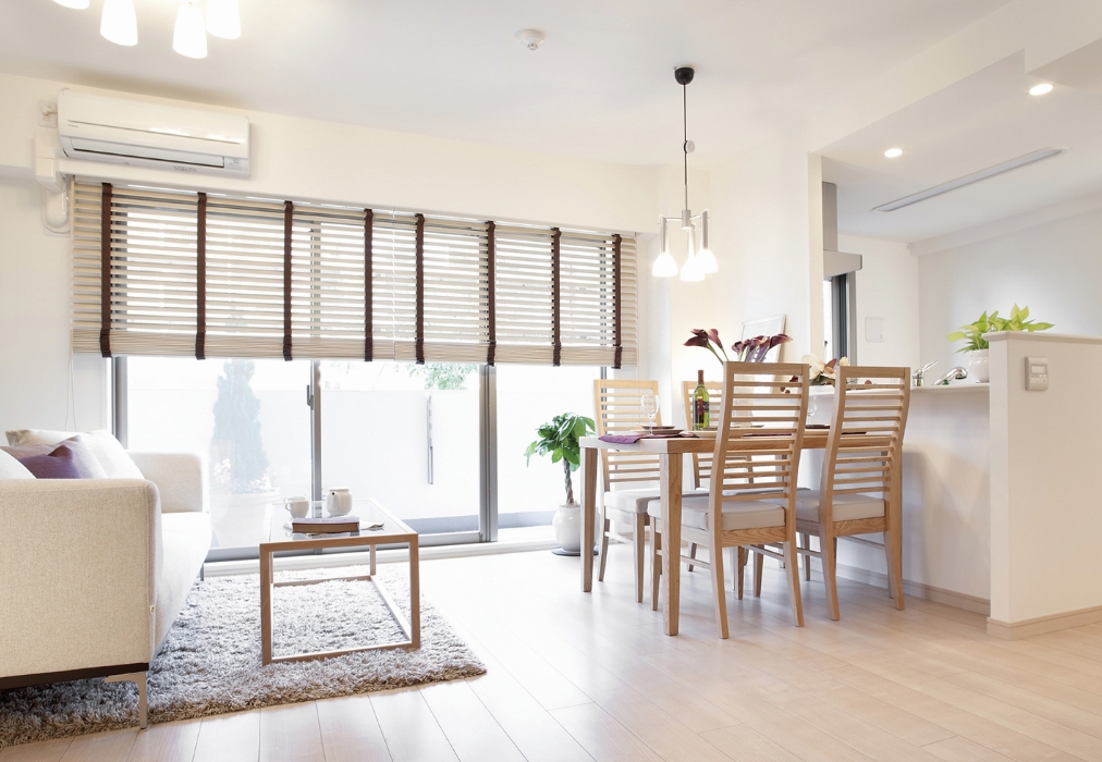 リフォームしたリビングの写真