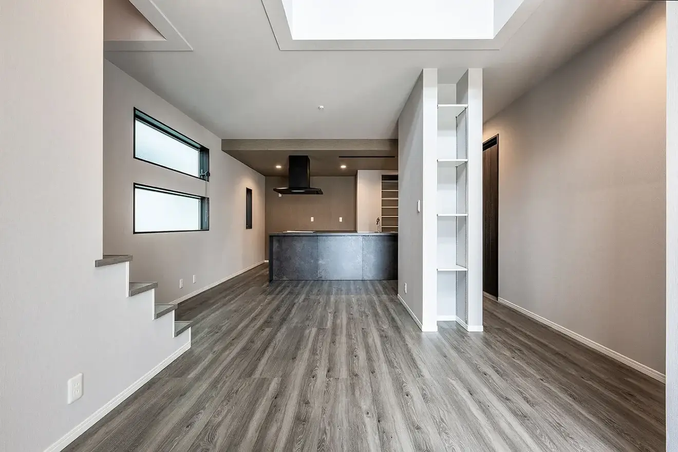 7ARC（セブンアーク）の施工実績｜堺市西区に建てた注文住宅のリビングダイニング