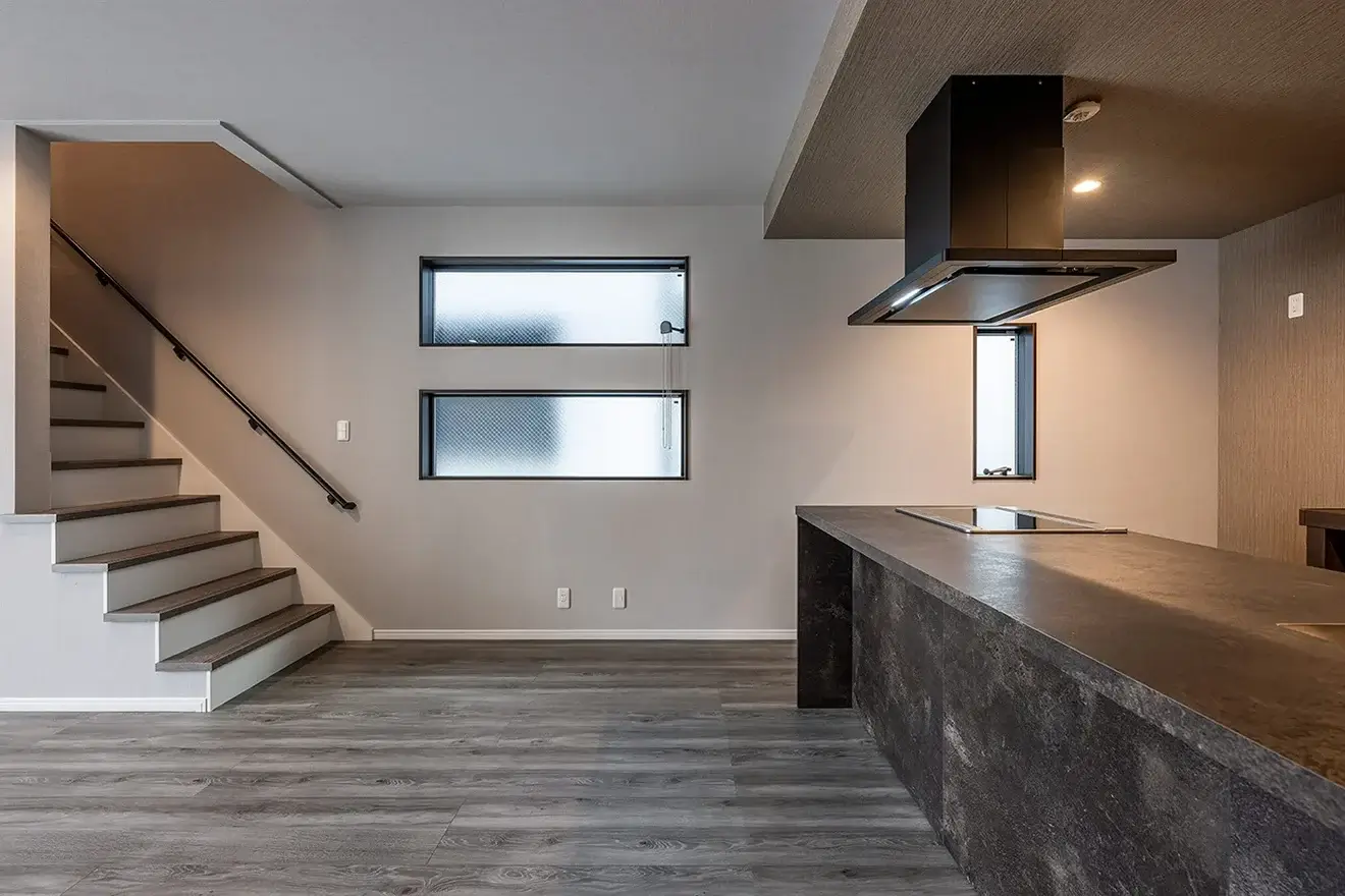 7ARC（セブンアーク）の施工実績｜堺市西区に建てた注文住宅のリビングダイニング