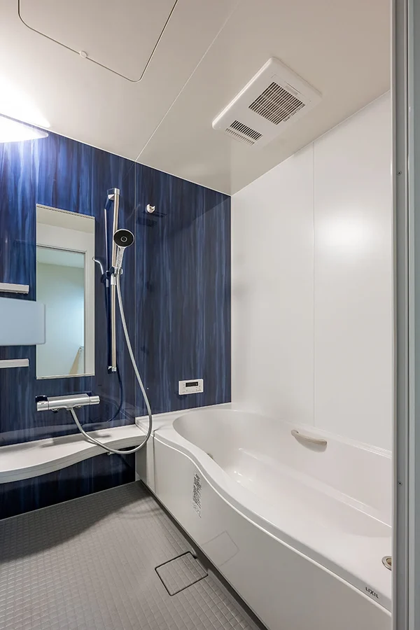 7ARC（セブンアーク）の施工実績｜大阪市港区に建てた注文住宅の浴室