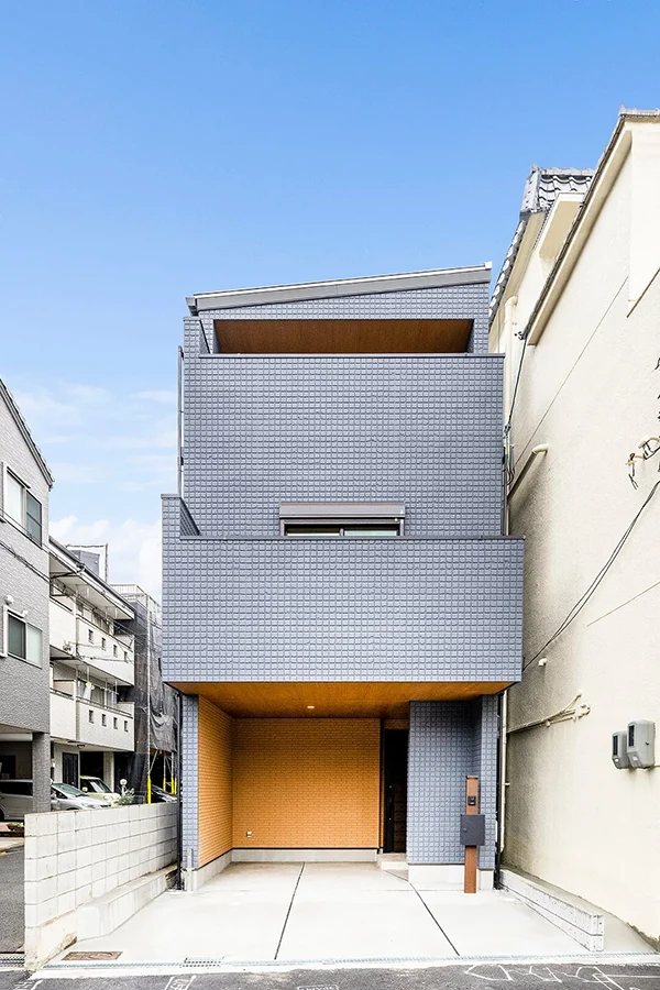 7ARC（セブンアーク）の施工実績｜大阪市港区に建てた注文住宅の外観