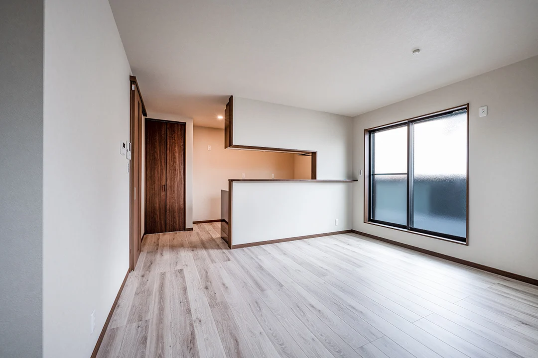 7ARC（セブンアーク）の施工実績｜東大阪市に建てた注文住宅のリビングダイニング