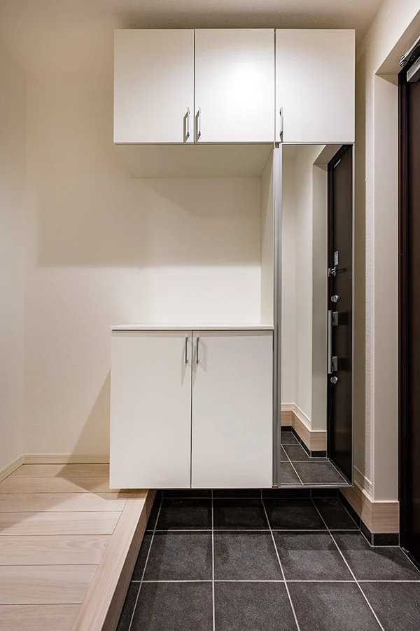 7ARC（セブンアーク）の施工実績｜大阪市此花区に建てた注文住宅のシューズクローゼット