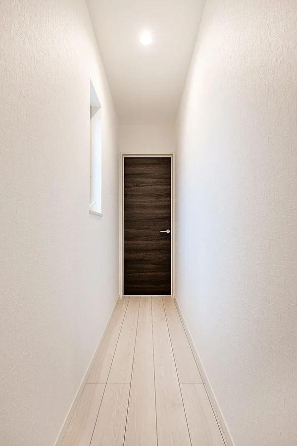 7ARC（セブンアーク）の施工実績｜大阪市此花区に建てた注文住宅の廊下