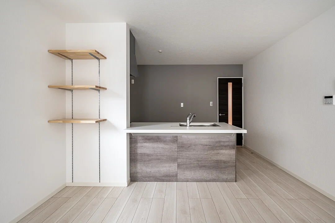 7ARC（セブンアーク）の施工実績｜大阪市此花区に建てた注文住宅のリビングダイニング