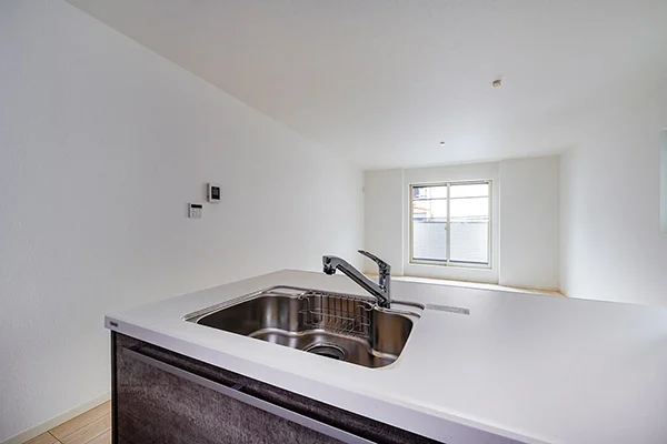 7ARC（セブンアーク）の施工実績｜大阪市此花区に建てた注文住宅のキッチン