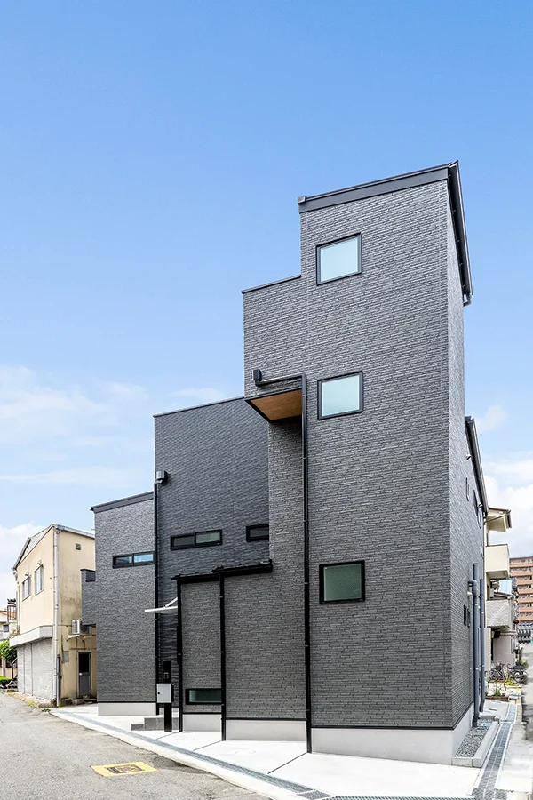 7ARC（セブンアーク）の施工実績｜大阪府豊中市に建てた注文住宅の外観