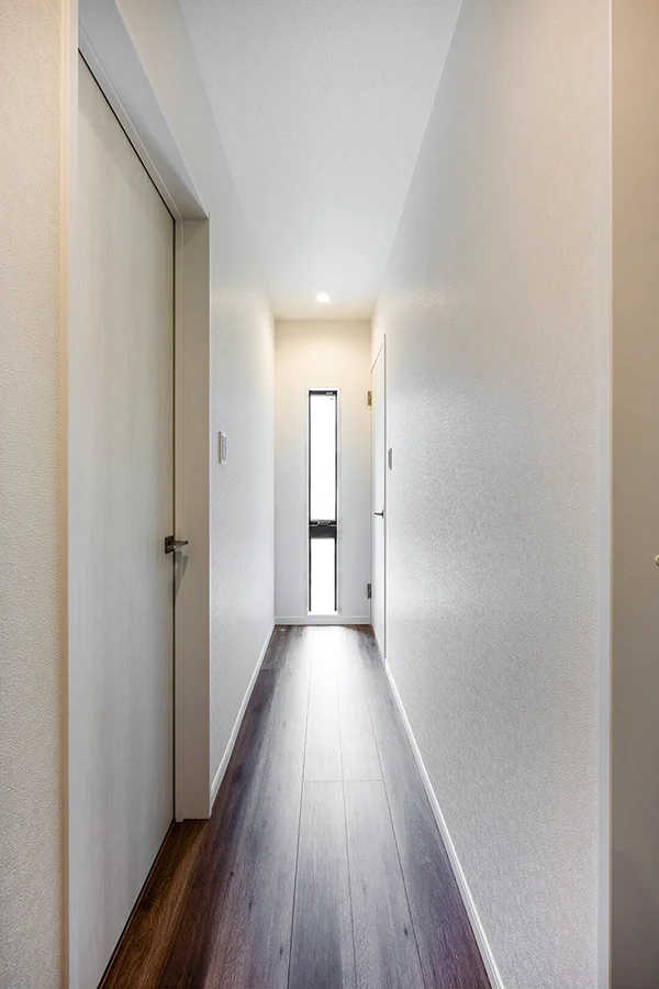 7ARC（セブンアーク）の施工実績｜大阪府豊中市に建てた注文住宅の廊下