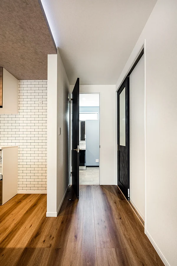 7ARC（セブンアーク）の施工実績｜大阪府豊中市に建てた注文住宅のリビングダイニング