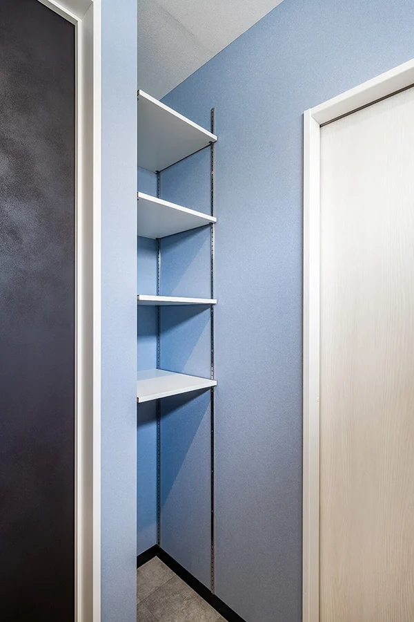 7ARC（セブンアーク）の施工実績｜大阪府豊中市に建てた注文住宅の洋室にあるクローゼット