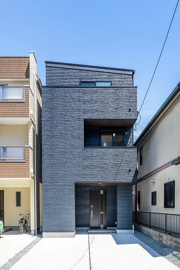 7ARC（セブンアーク）の施工実績｜大阪市西成区に建てた注文住宅の外観