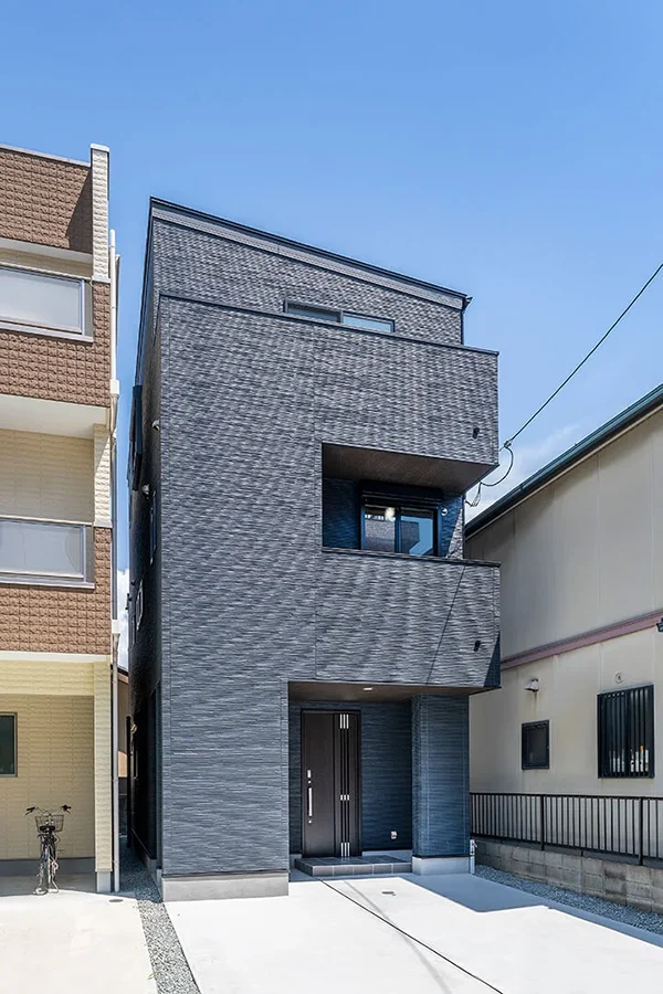 7ARC（セブンアーク）の施工実績｜大阪市西成区に建てた注文住宅の外観