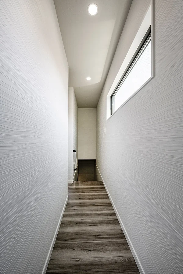 7ARC（セブンアーク）の施工実績｜大阪市西成区に建てた注文住宅の廊下