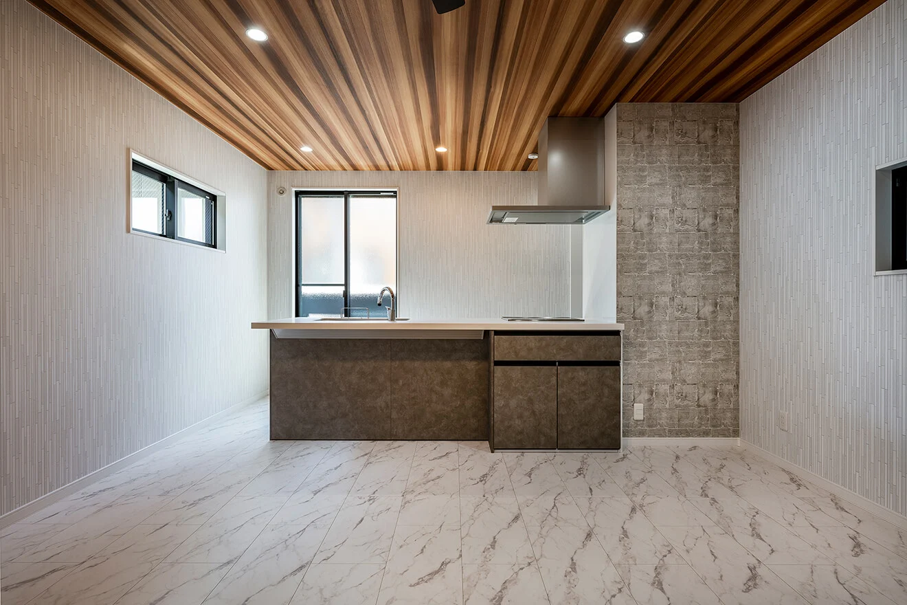 7ARC（セブンアーク）の施工実績｜大阪市西成区に建てた注文住宅のLDK