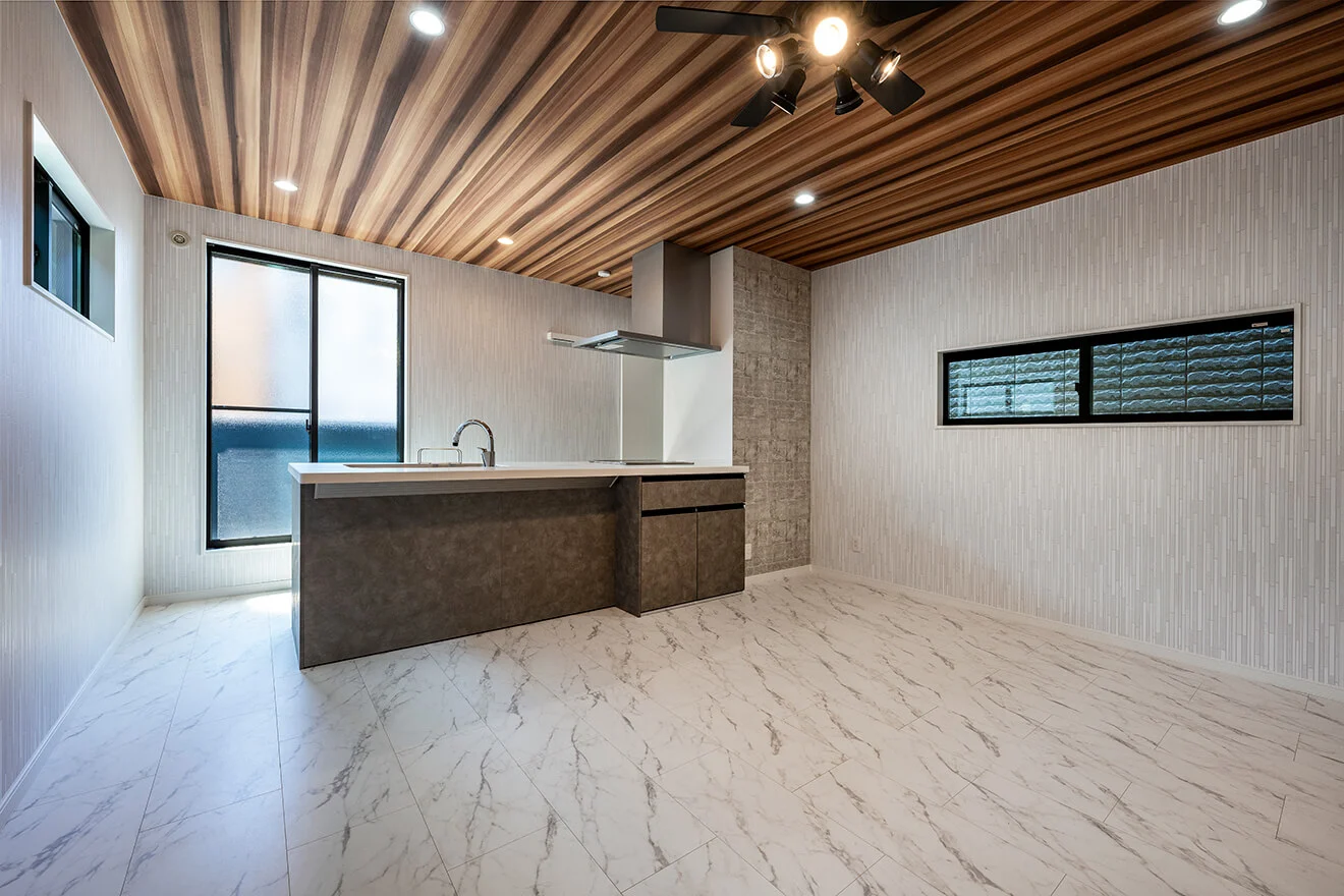 7ARC（セブンアーク）の施工実績｜大阪市西成区に建てた注文住宅のLDK