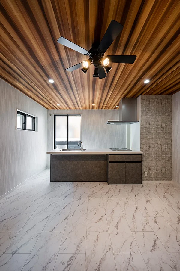 7ARC（セブンアーク）の施工実績｜大阪市西成区に建てた注文住宅のLDK