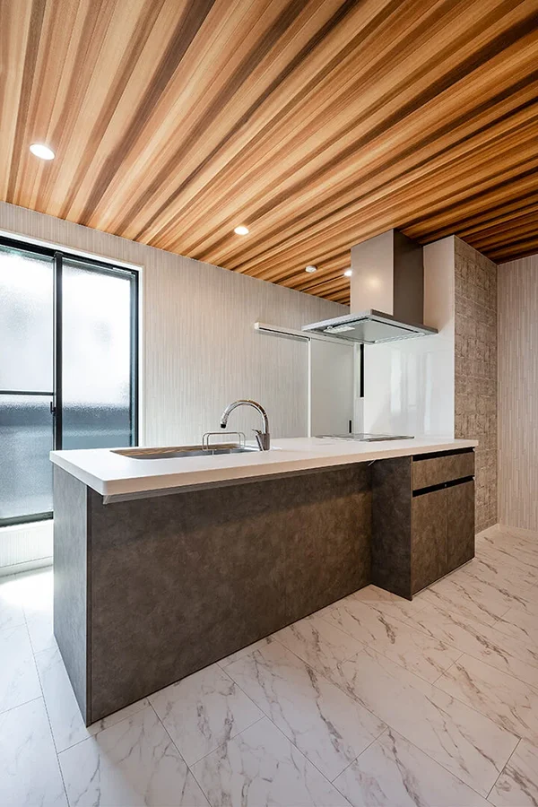 7ARC（セブンアーク）の施工実績｜大阪市西成区に建てた注文住宅のLDK