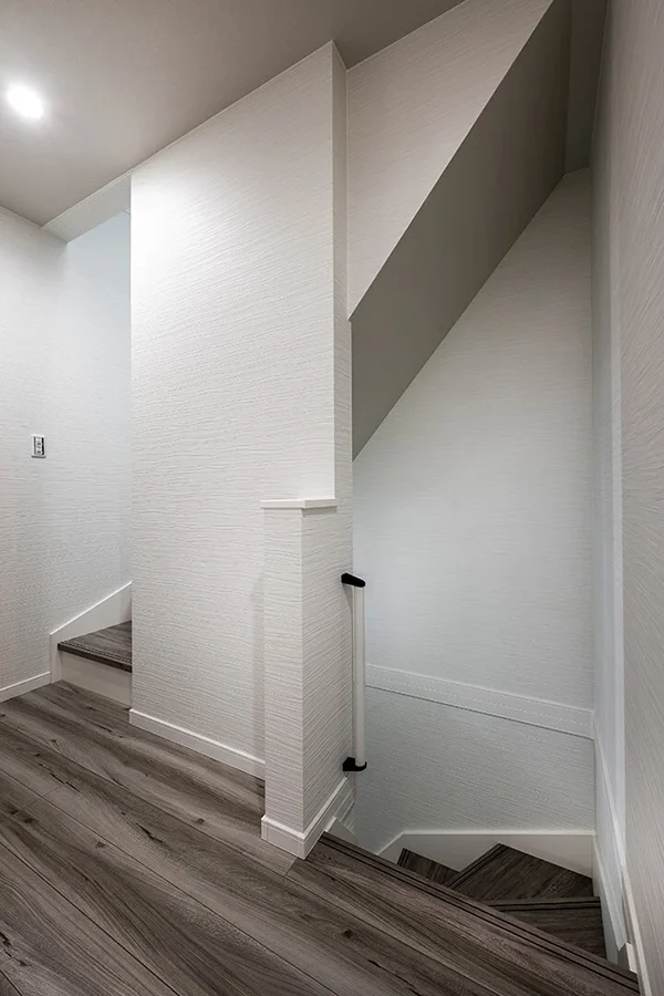 7ARC（セブンアーク）の施工実績｜大阪市西成区に建てた注文住宅の階段