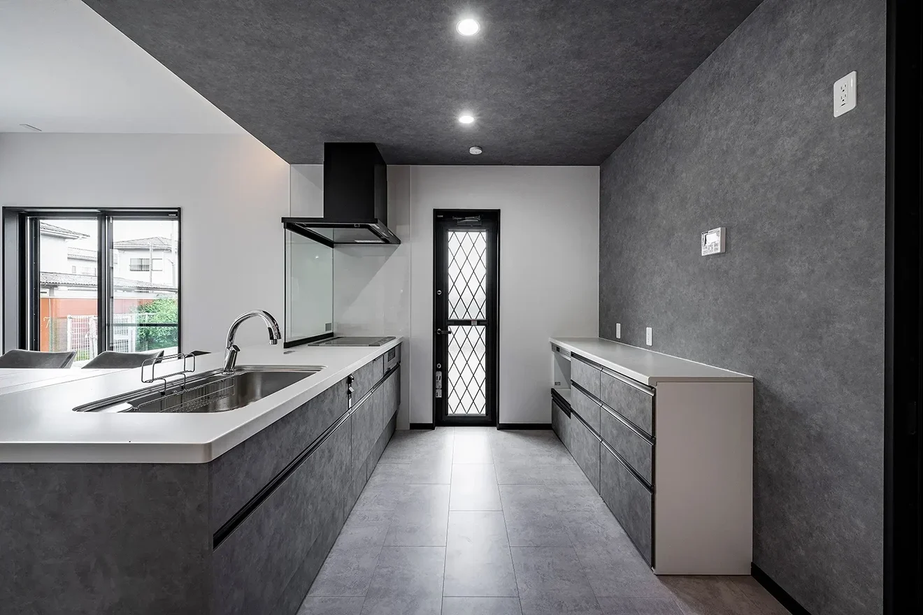 7ARC（セブンアーク）の施工実績｜京都府相楽群精華町に建てた注文住宅のLDK