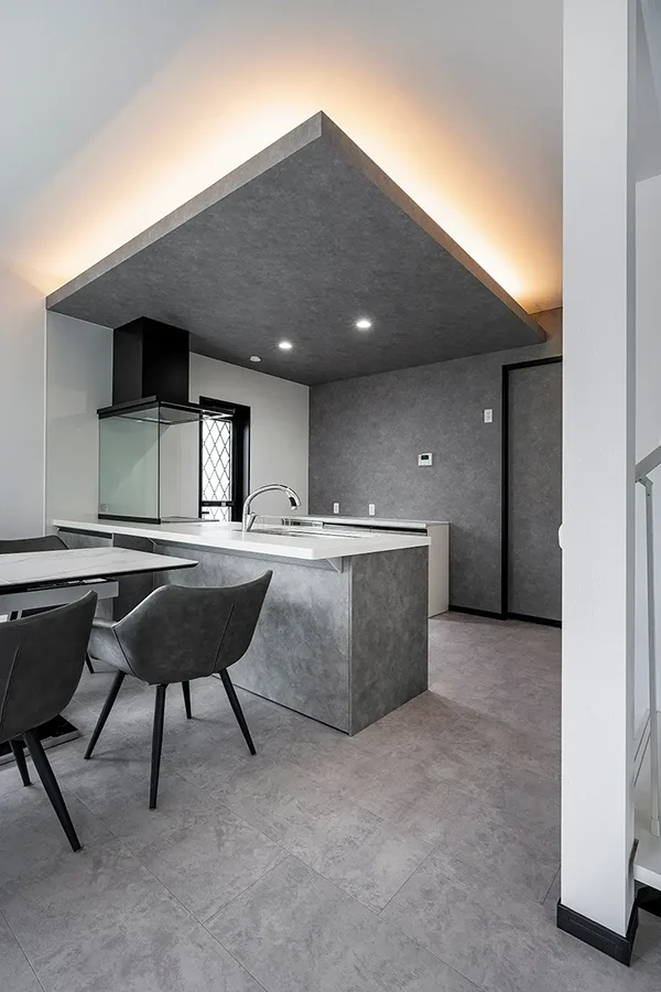 7ARC（セブンアーク）の施工実績｜京都府相楽群精華町に建てた注文住宅のLDK