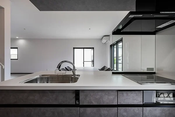 7ARC（セブンアーク）の施工実績｜京都府相楽群精華町に建てた注文住宅のLDK